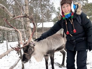Rentier mit Nicole